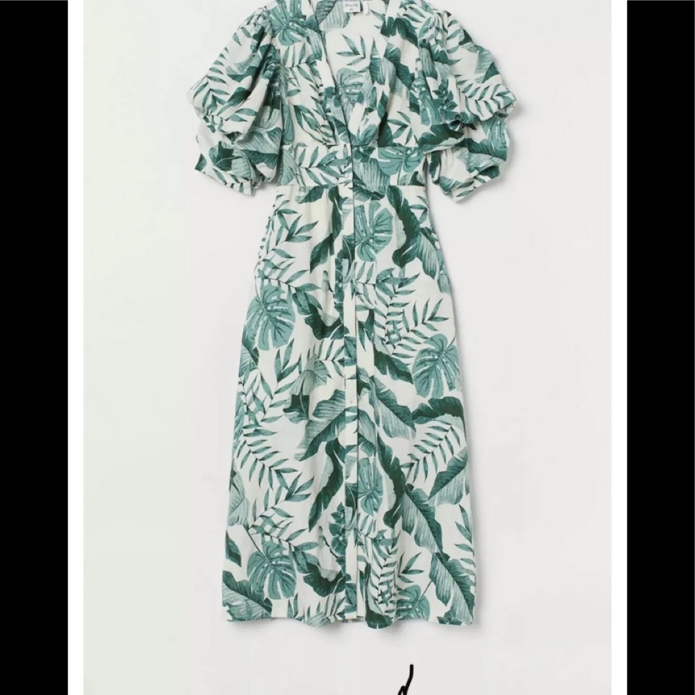 HM Johanna Ortiz linen dress L